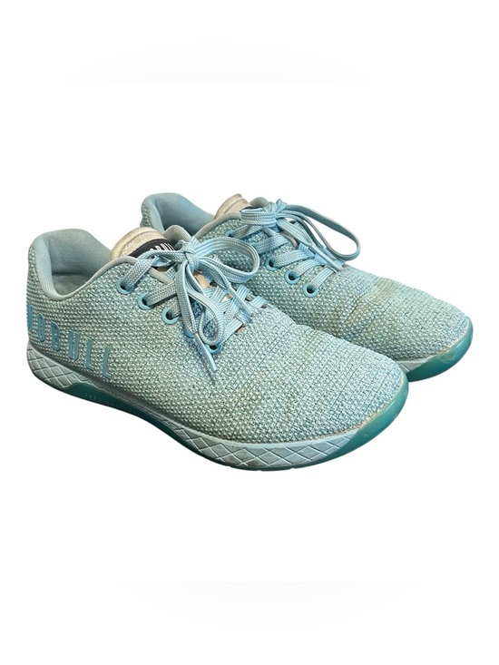 No bull Shoes - Women’s No Bull Superfabric Outwork Turquoise Blue Athletic Gym training shoes